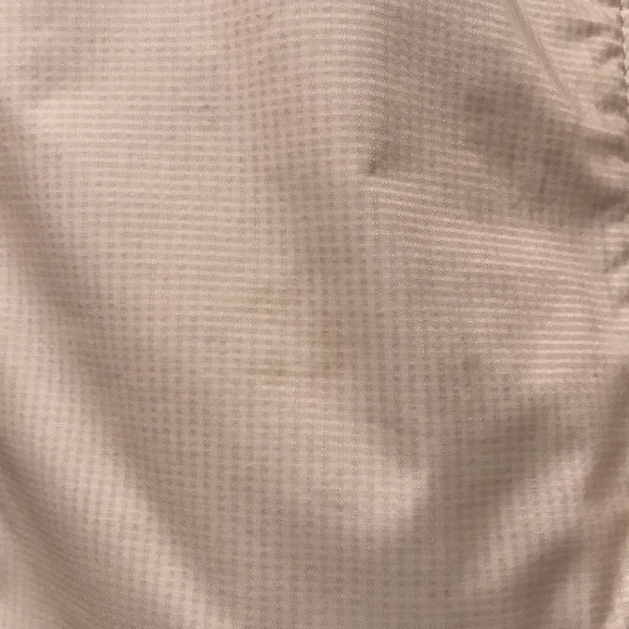 L.L. Bean Oyster Shell Gray Rain Trench Coat Small - Picture 15 of 15